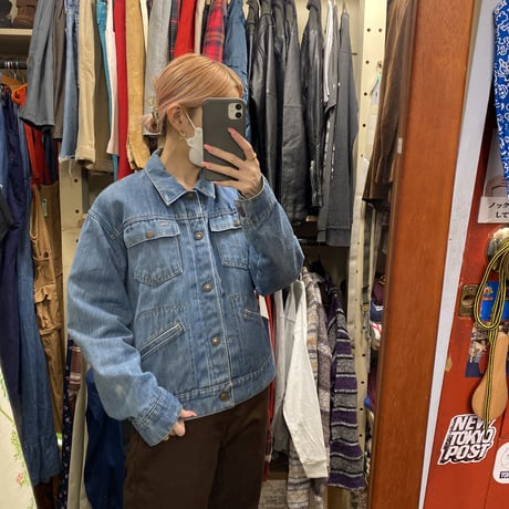 [USED] キルティング DENIM JACKET