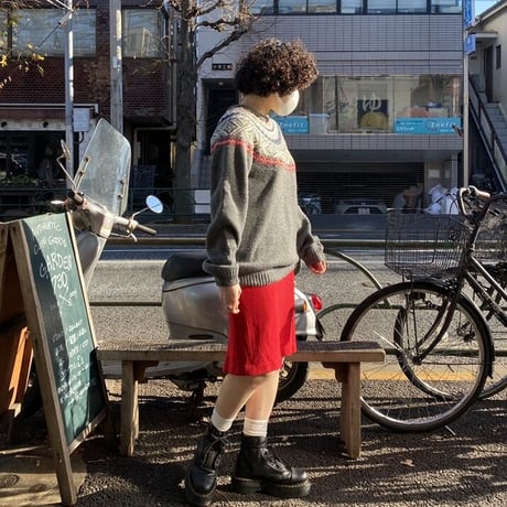 [USED] ZIP付き💄 ニットスカート