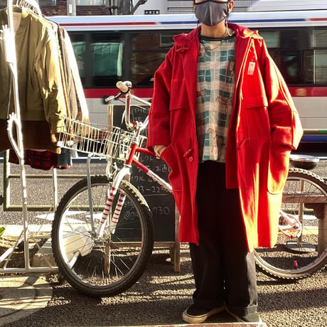 [USED] made in England. デザイン ダッフルコート