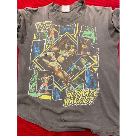 [USED] vintage 'WWF アルティメット' tee