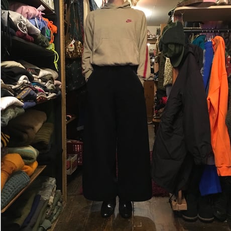 [USED]OLD ZUCCA 変形フリースワイドパンツ
