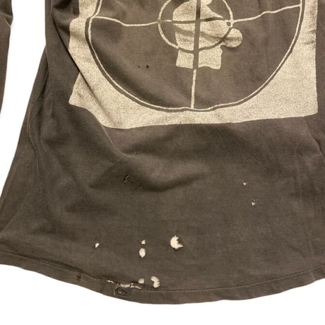 [USED] vintage "PUBLIC ENEMY" ロンTee