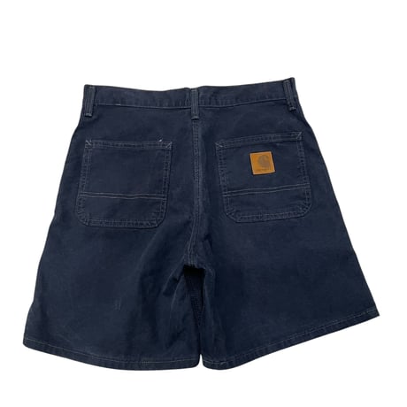 [USED] ”©︎arhartt" ネイビー ダック地Shorts