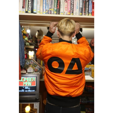 [QP ○△ ⇄ garden] 001 MA-1 BLACK