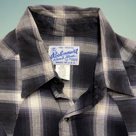 [USED] OLD ROCK MOUNT ノースリーブshirts made.in,USA