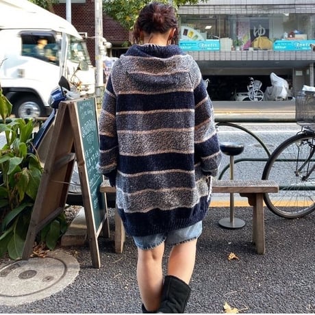 [USED] LONG ニット PARKA
