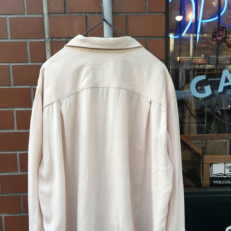 [USED] vintage  レーヨンシャツ