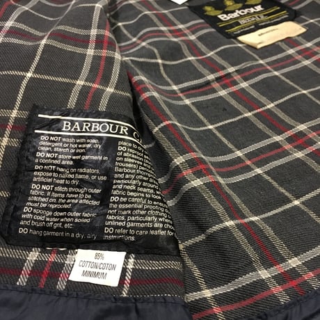 [USED] vintage Barbour バブアー /  BEDALE  "26"inch