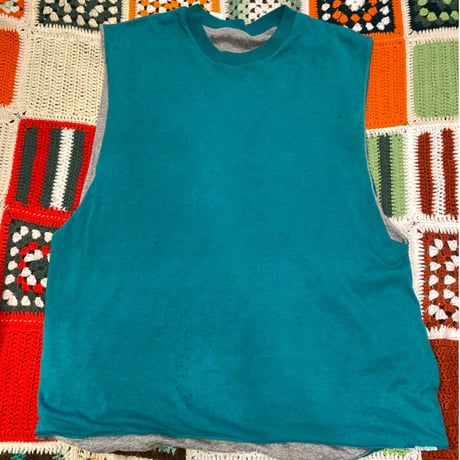 [USED] ノースリーブ W-FACE Tee