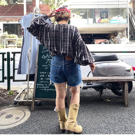 [USED] Levi’s 26501 for Lady ♡ CUTOFF DENIM / W29