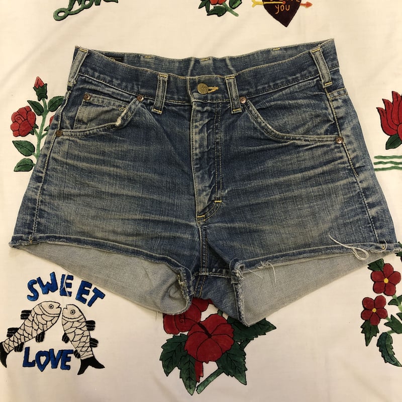 USED] 60-70's Lee 101Z サイド黒タグ CUTOFF DENIM / W