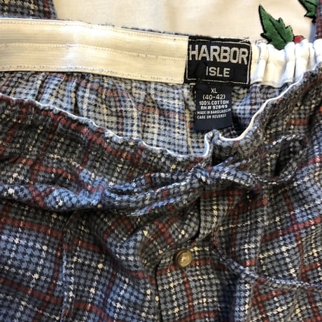 [USED] ネルCHECK パジャマパンツ