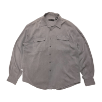[USED] GREY 開衿 RAYON SHIRTS