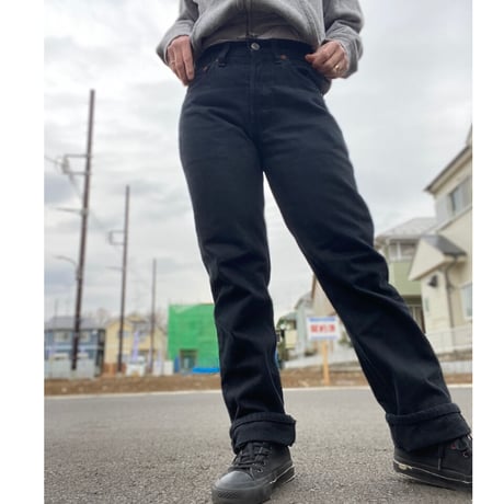 [USED] イイ色！Levi's 501 BLACK🖤