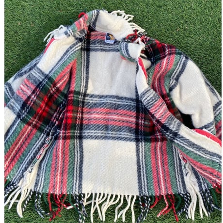[USED] ブランケットみたいなWOOL JACKET♡