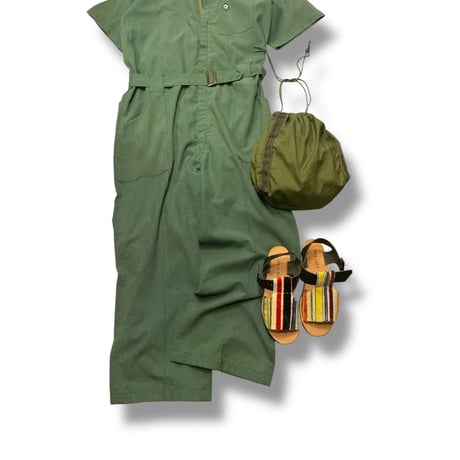 [USED] EURO VINTAGE  JUMP SUIT