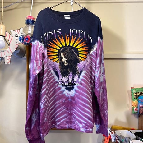 [USED] JANIS JOPLIN  タイダイ ロンTee