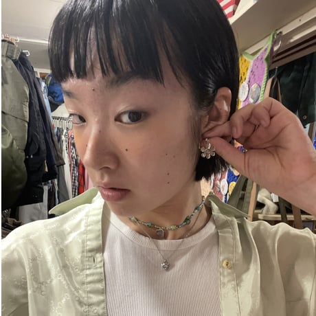 [ALWAYS and SOMETIMES] シルバーお花ピアス