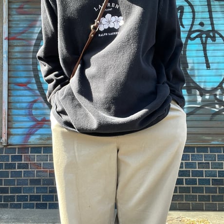 [USED] "LAUREN"ボートネック SWEAT