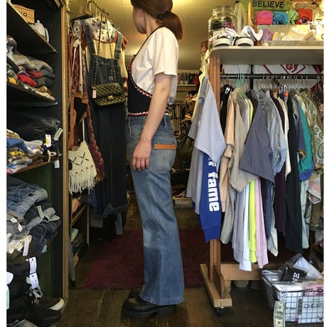 [USED] かぎ編みホルターネックTOPS
