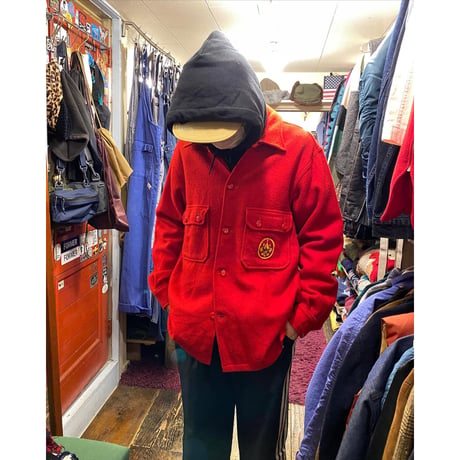 [USED] 70's  BOY SCOUTS♡ CPO JKT