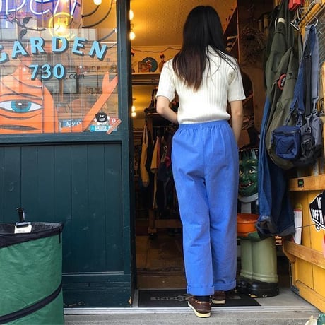 [USED] 春DENIM イージーパンツ