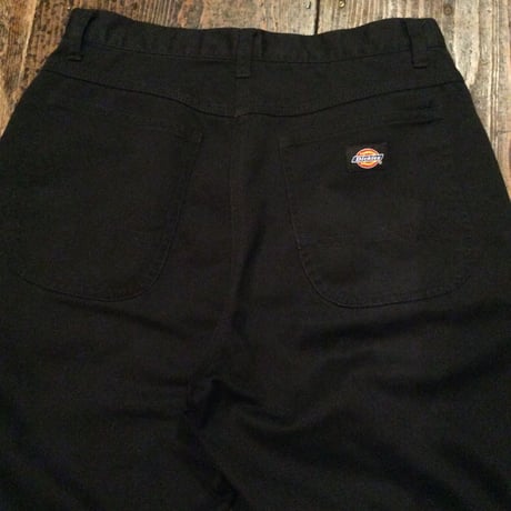[USED]Dickies ブラックWORKパンツ