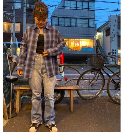[USED] ブルーCHECK HEAVYネル