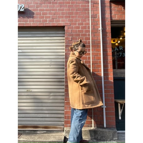 [USED] "DKNY jeans" fake ムートン