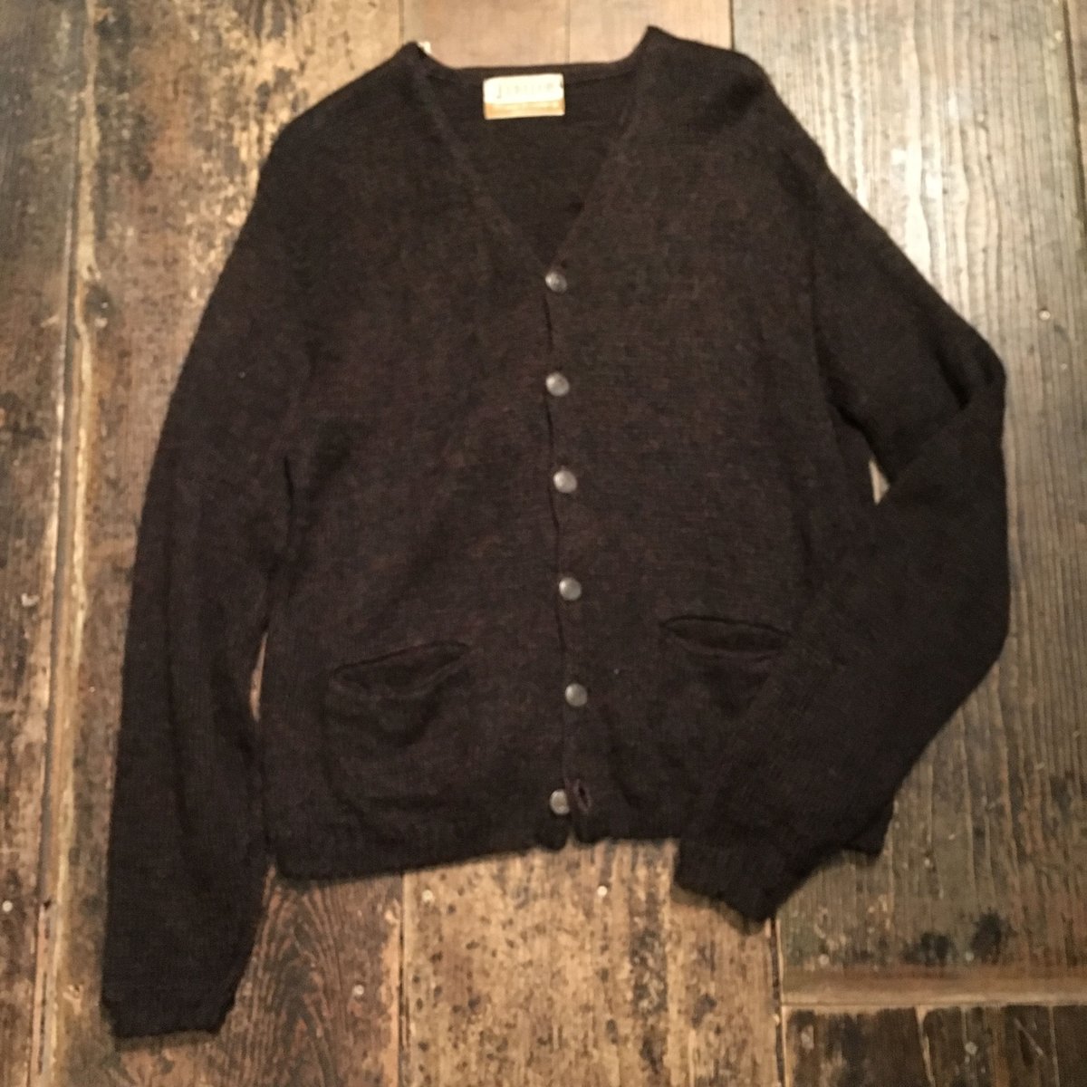 jantzen モヘアカーディガン ブラウン USED] VINTAGE Jantzen モヘア カーディガン | garden730
