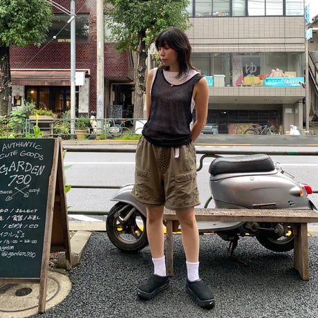 [USED] カーキのNYLONデタッチャブルPT