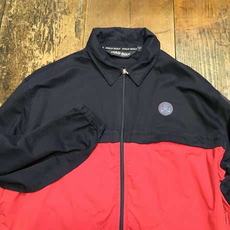 [USED] RALPH LAUREN バイカラーGOLF JKT