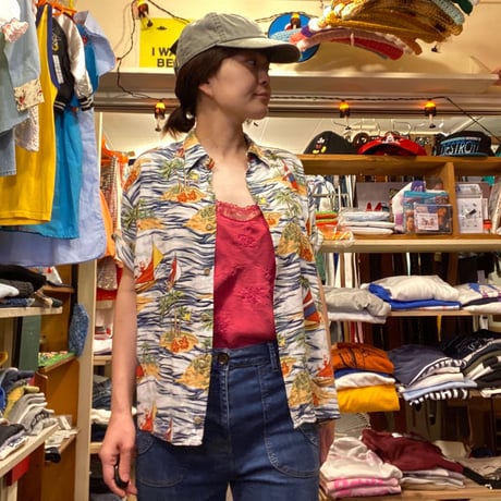 [USED] Boys SIZE⭐︎ レーヨン アロハシャツ