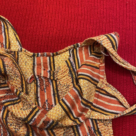 [USED] 総柄 ECO BAG🧡