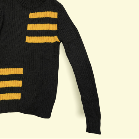 [USED] みつばち🐝リブニット