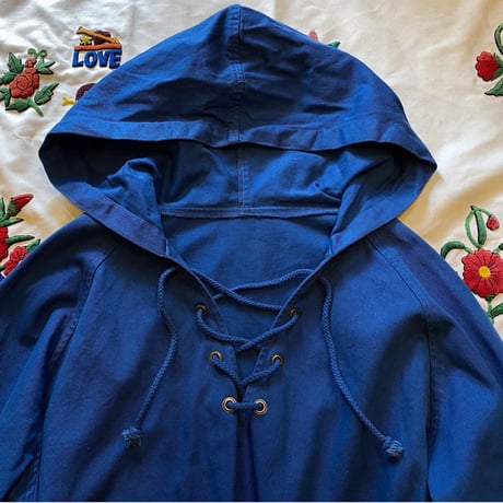 [USED]  編み上げ COTTON Hooded JKT
