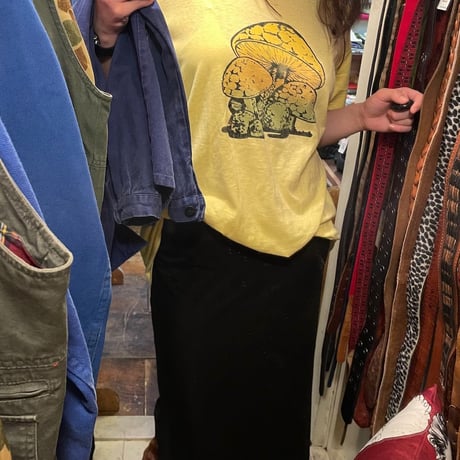 [VINTAGE] きのこ BORO TEE