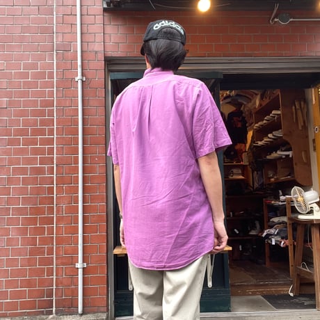 [USED] PINK OXFORD S/S BD SHIRTS