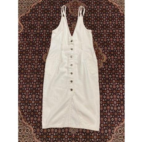 [USED]  WHITE DENIM ワンピース