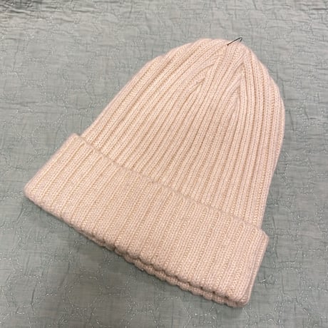 [USED] シンプル！WHITEビーニー