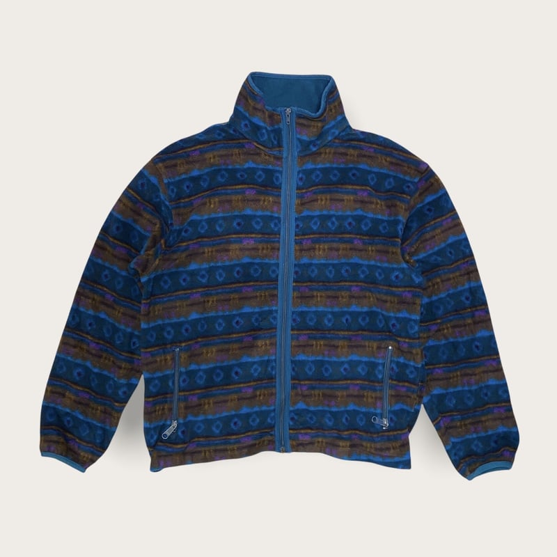 USED] L.L.Bean 総柄ZIPフリース♡ | garden730