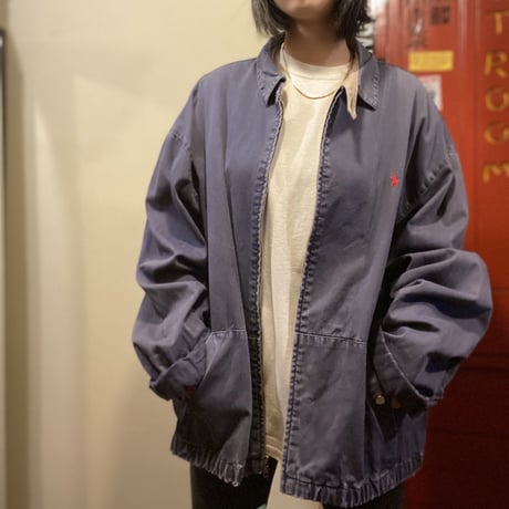 [USED] POLO Ralph Lauren 色褪せネイビーのスイングトップ