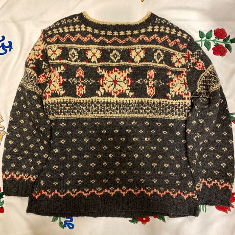 [USED] ノルディック柄KNIT❄️