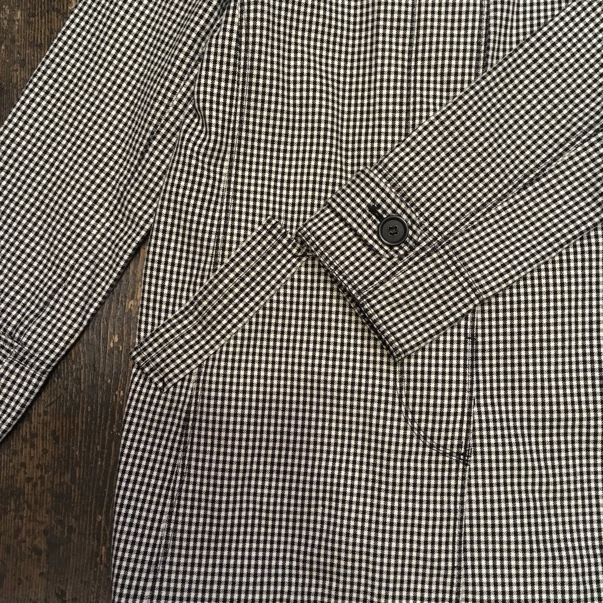 ジュエティ　ギンガムチェック　スプリングコート ジュエティ ギンガムチェック スプリングコート - メルカリ