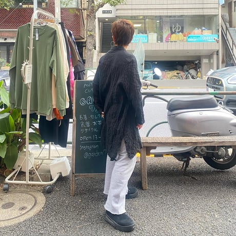 [USED] BLKシフォンシャツ🖤