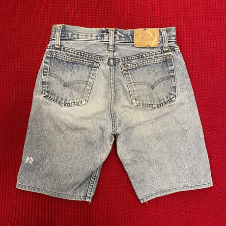 [USED] VINTAGE Levi's 701 DENIM SHORTS！