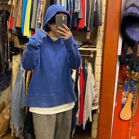 [USED] NIKE BLUE PARKA♡