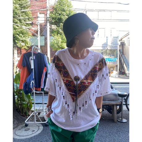 [USED] Re-makeフリンジTee