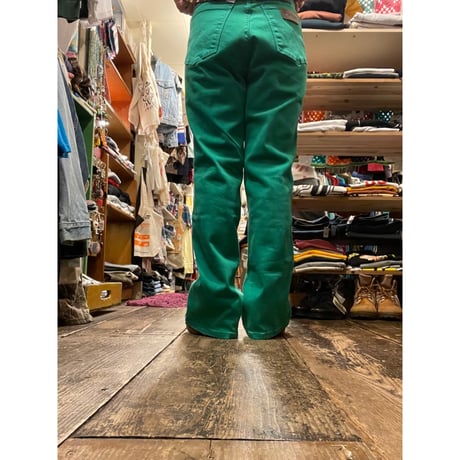 [USED] Wrangler フレア PANTS GREEN