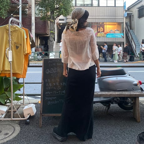 [USED] レースの前開きブラウス